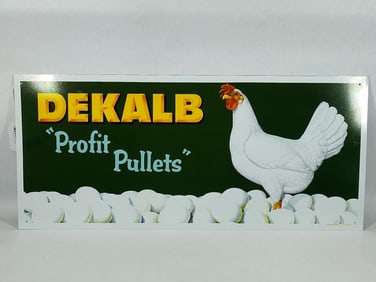 SST Dekalb "Profit Pullets" sign