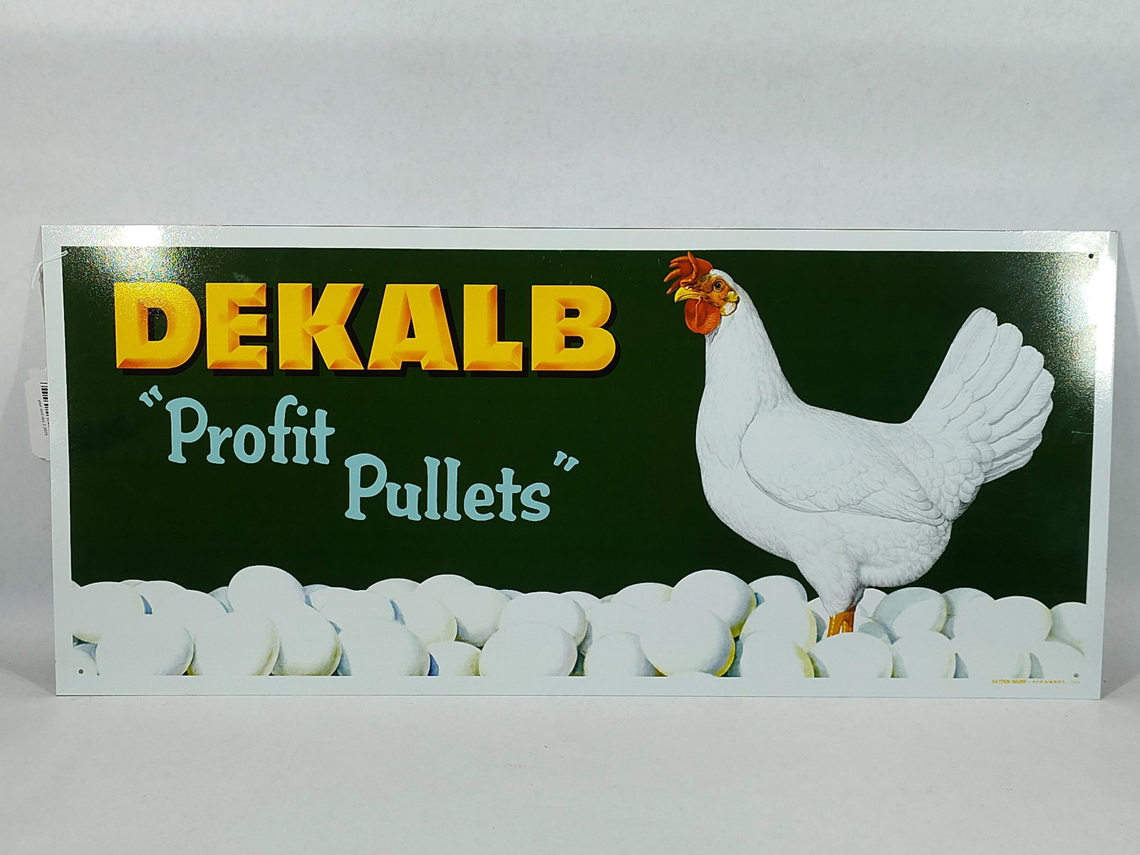 SST Dekalb "Profit Pullets" sign (1 of 5)