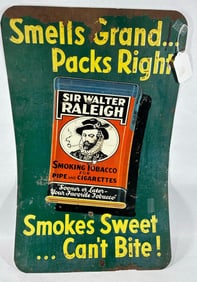 SST Sir Walter Raleigh Smoking Tobacco sign
