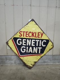 SST Steckley Genetic Giant embossed sign