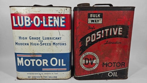 Lub-O-Lene & Bulk Way Positive 2gal cans