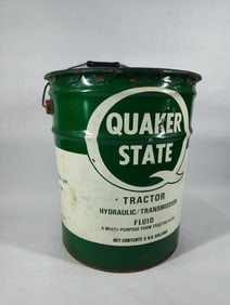 Quaker State 5gal can