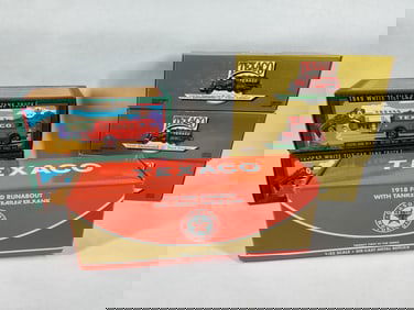 6- Texaco Die-cast metal coin banks