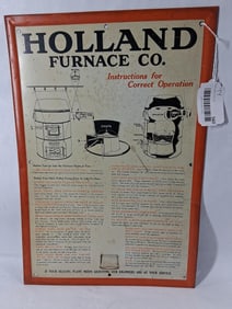 SST Holland Furnace Co sign
