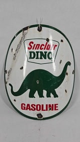 SSP Reproduction Sinclair Dino curved sign