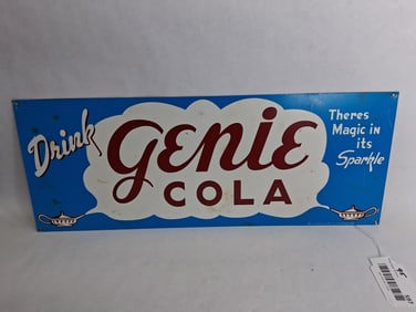 SST Genie Cola sign