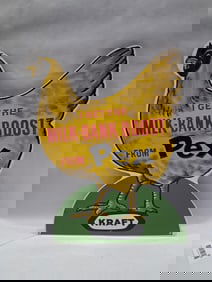 SST Kraft Pex chicken embossed sign