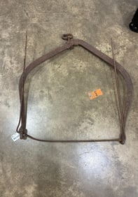 Early metal sign hanger