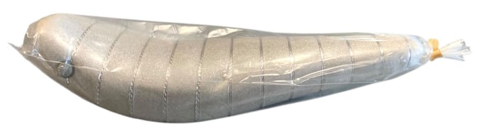 NOS Silver Glitter Stingray, Lowrider, Muscle Bike, Vintage Bicycle Banana Seat in Factory Wrap