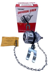 New Old Stock Persons-Majestic Mfg. Co. Universal Bicycle, Motorcycle, Siren in the Box