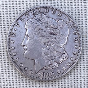 1896 O Morgan Dollar Antique US Silver Coin