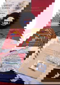 WWII Soldier Ephemera, Books, Military Payment Currency, 321st Glider F A Battalion, 6th Armored Div