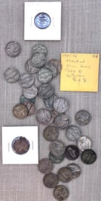 37 WWII 1942-1945 Silver Nickel 5 cent US Wartime Coins