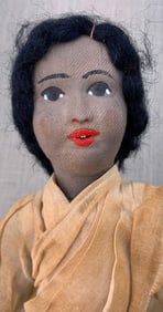 4 Early Children's Spanish & India Made Folk Dolls