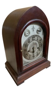 1920s Seth Thomas Clock Co Chime Clock No 72 Antique Key Wind Mantel Clock