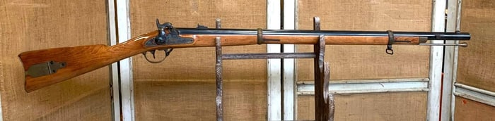 Fine Old Antonio Zoli 58 cal Black Powder Percussion Muzzle Loader