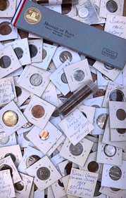 210 pc Antique to Vintage International Coin Collection