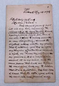 1896 & 1902 US Democracy, Constitution, Letter Drafts by Warren Ohio Druggist E. A. Smith