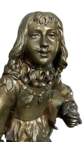 Antique French Adrien-Etienne Gaudez Bronze Sculpture