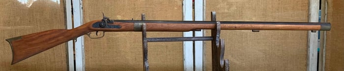 Old Black Powder Percussion Primitive Cabin, Huntsman Lodge, Muzzleloader