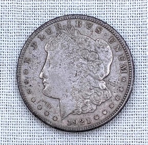 1921 S Morgan Dollar Antique US Silver Coin