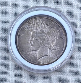 1926 S Silver Peace Dollar, $1 US Coin