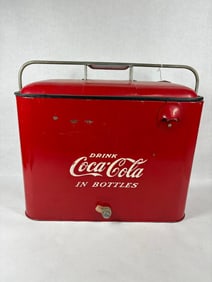 1950s Coca Cola Picnic Cooler