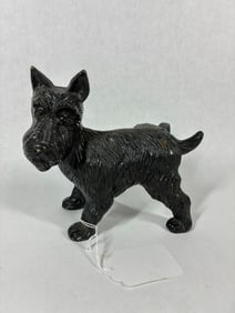 Band Wagon Inc. Cast Iron 1987 Peeing Scottie Door Stop