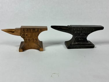 Erie Pa & Iron Works Mini Anvils