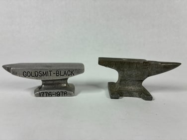 Pair of Aluminium Mini Anvils