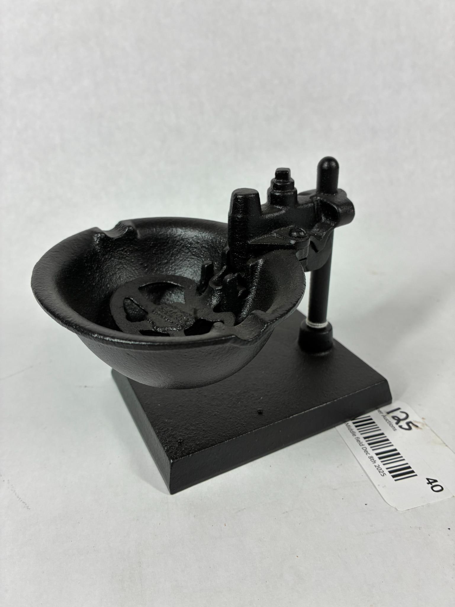 Cast Iron Miniature Cow Drinking Trough: A great small version, painted cast iron 6x5x4.5