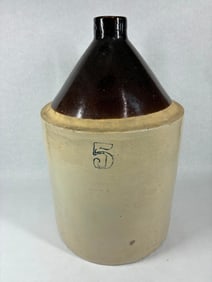 5 Gallon Two Toned Crock Jug