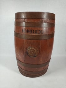 Coca Cola Wooden Syrup Barrel