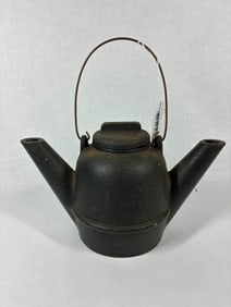 Cast Iron Yellow Dog Lantern