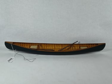 Balsam Wood Small Scale Canoe