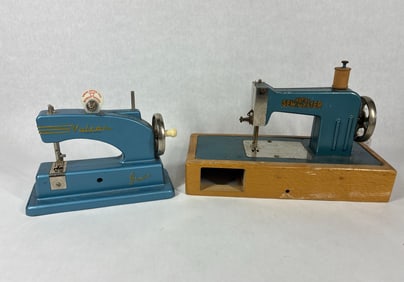 Vulcor Junior and Berlin KAY-an-EE Sew Master Childrens Toy Sewing Machines