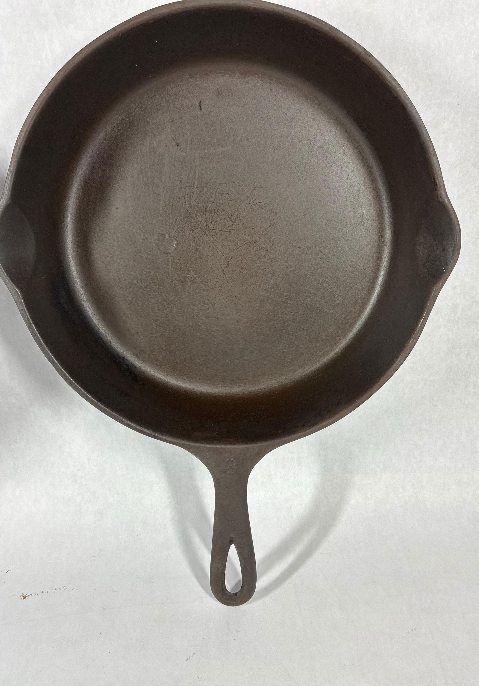 Wagner Ware Cast Iron No. 8 Skillets - 5