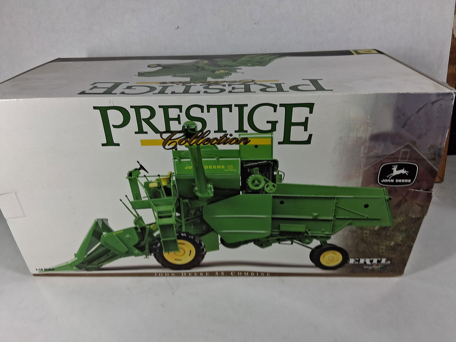 John Deere 55 Combine Prestige Collection: Ertl1/16th scale. 