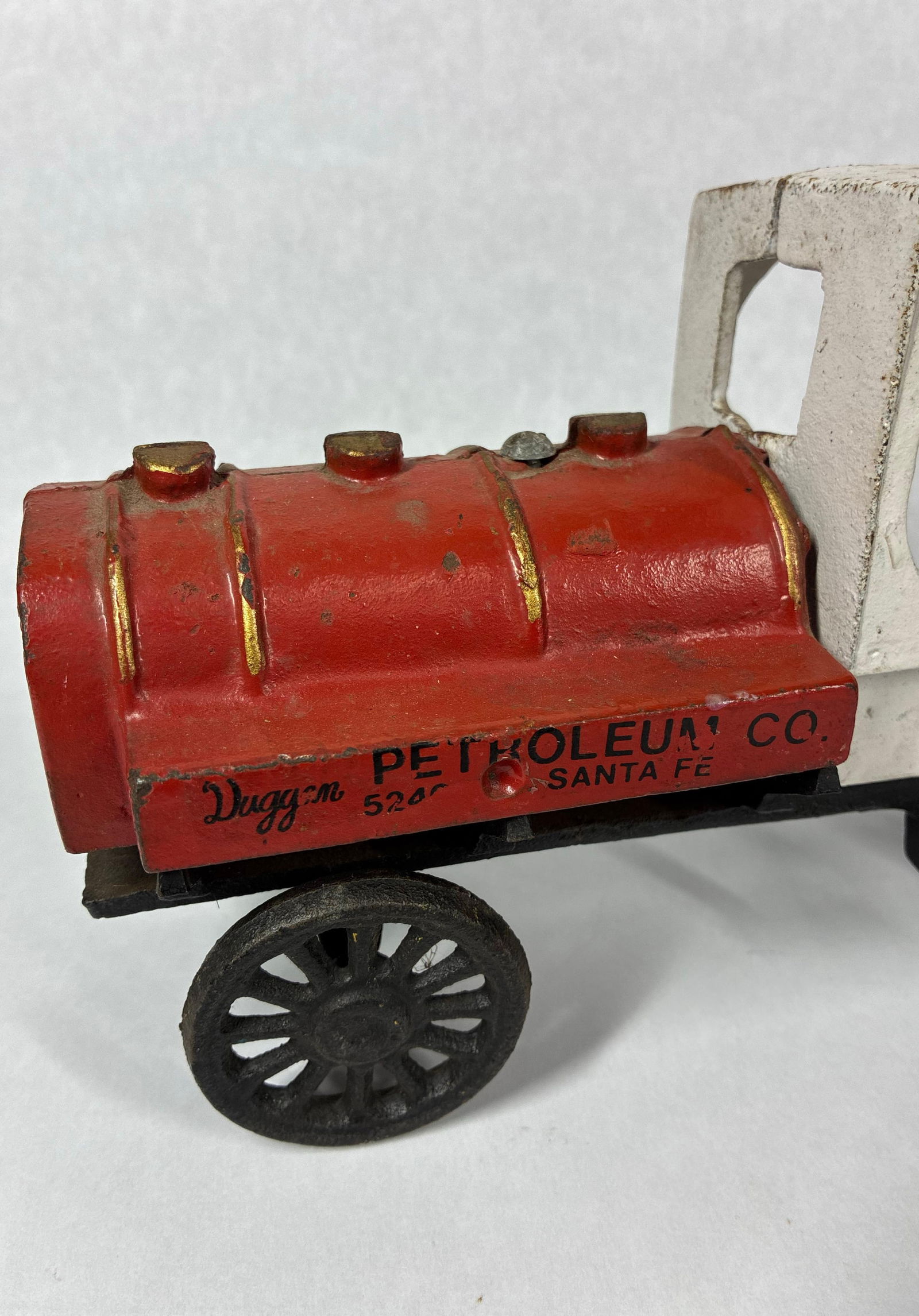 Cast Iron Duggan Oil & Phillips 66 Tanker Truck Toy Replicas - 6