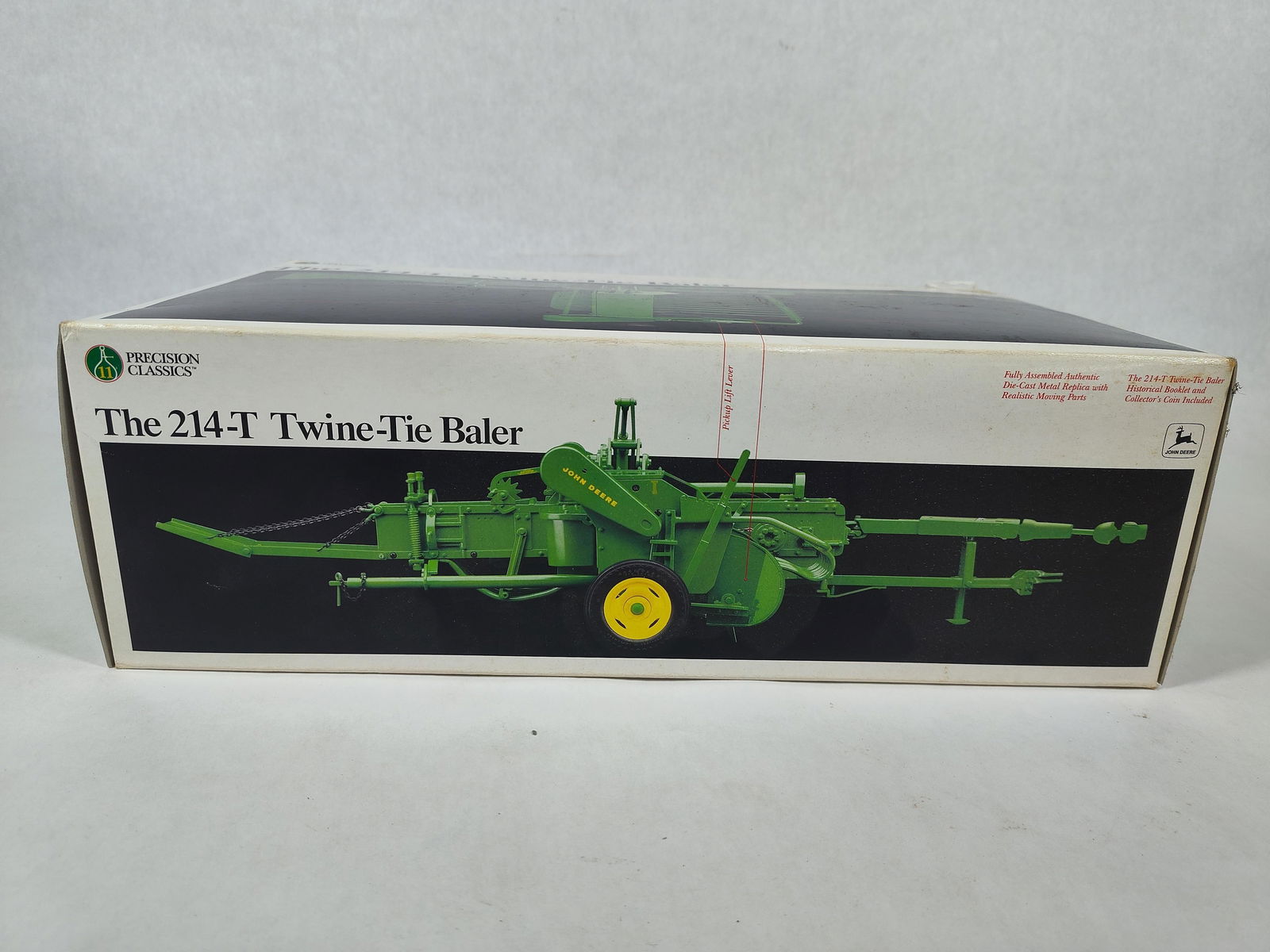 JD 214-T Twine-Tie Baler Precision Classics #11: By Ertl, 1/16th scale