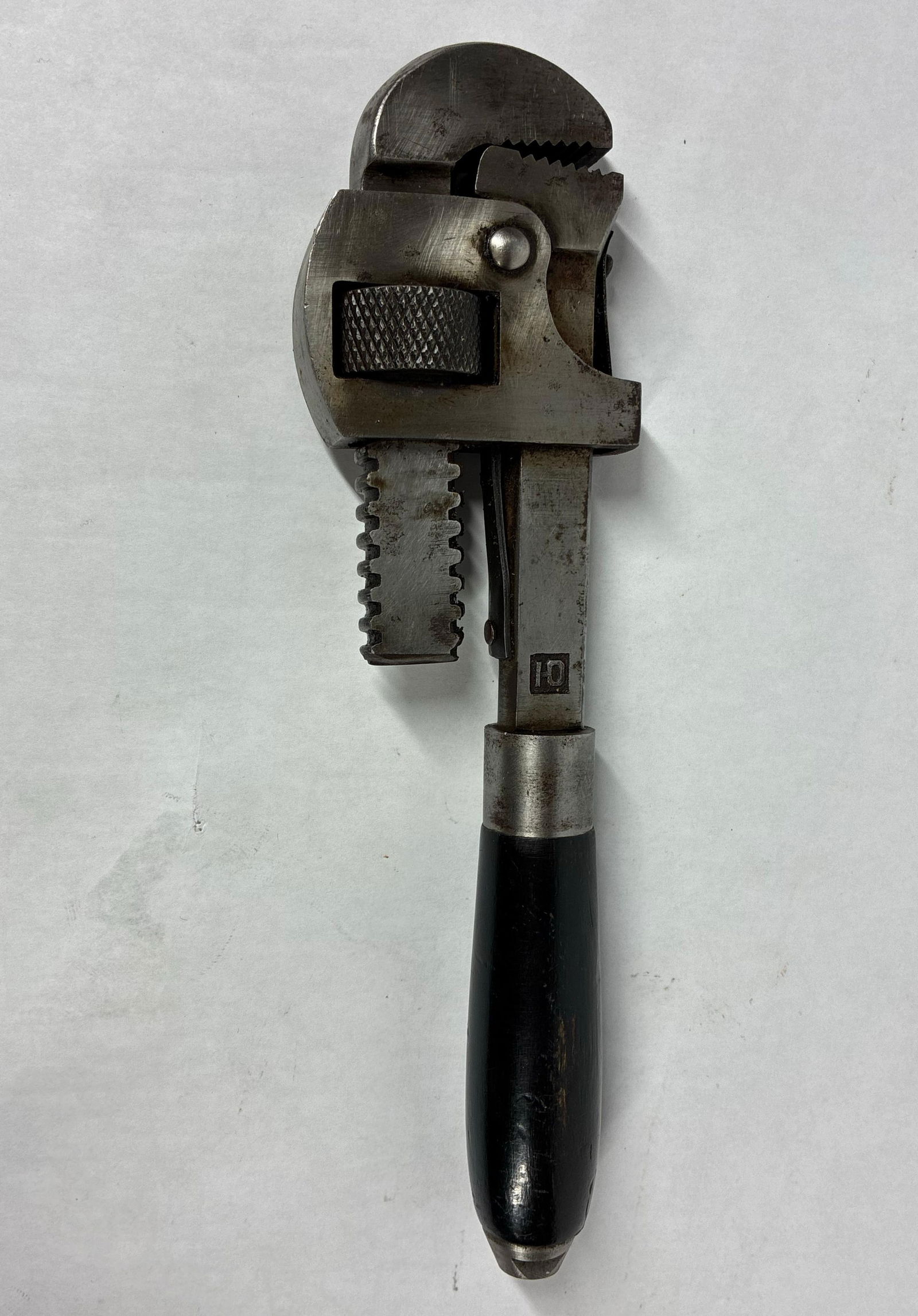 Stanley No 10 Sweetheart Pipe Wrench (1 of 3)