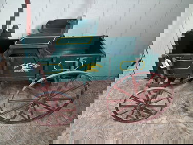 Awesome John Deere Goat Wagon