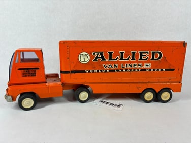 Tonka Vintage Allied Van Lines Truck and Trailer