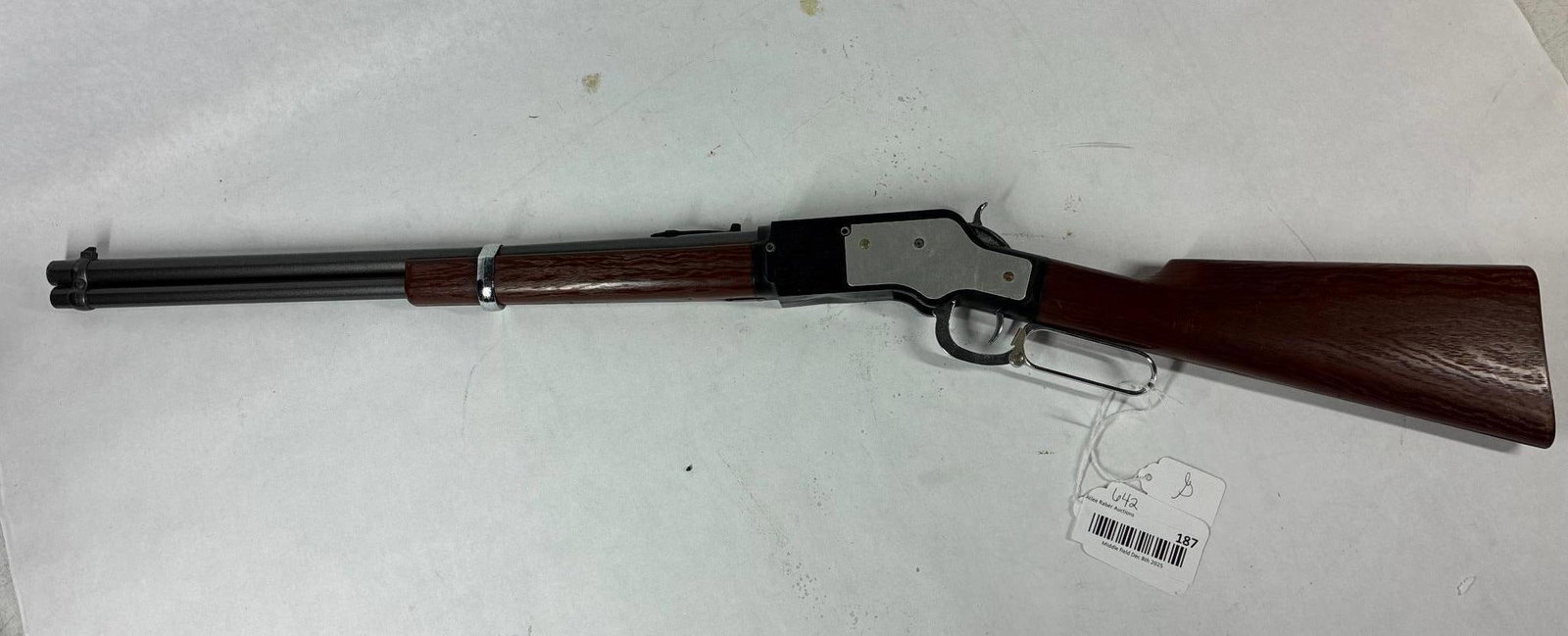 Official Winchester Saddle Cap Gun by Mattel: good overall condition with all parts moving freely as should 