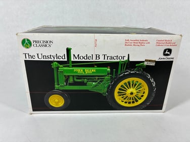 Ertl John Deere NF HD Unstyled Model B Precision Classics No. 24 Tractor