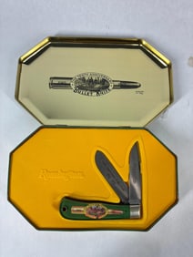 Remington Tenth Ann. 1982-1992 Special Collector Edition Folding Bullet Knife in Tin