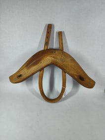 19th C. Rare Single Oxen Yoke