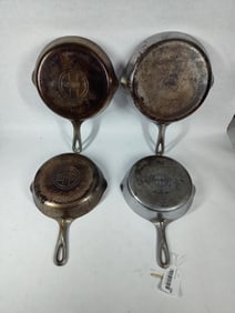 Grisowld Small and Large Block Logo Cast Alum. No. 6,6,7,& 8 Skillets