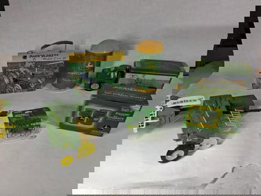 John Deere Square Baler and Collectibles