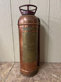 Standard Brass Fire Extinguisher
